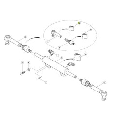 Osłona przegubu kulowego 7452445007 - 001140505.0 Axion Spicer Dana