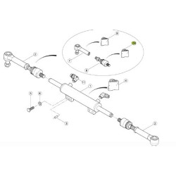 Osłona przegubu kulowego 7452445008 - 01140504.0 Axion Spicer Dana