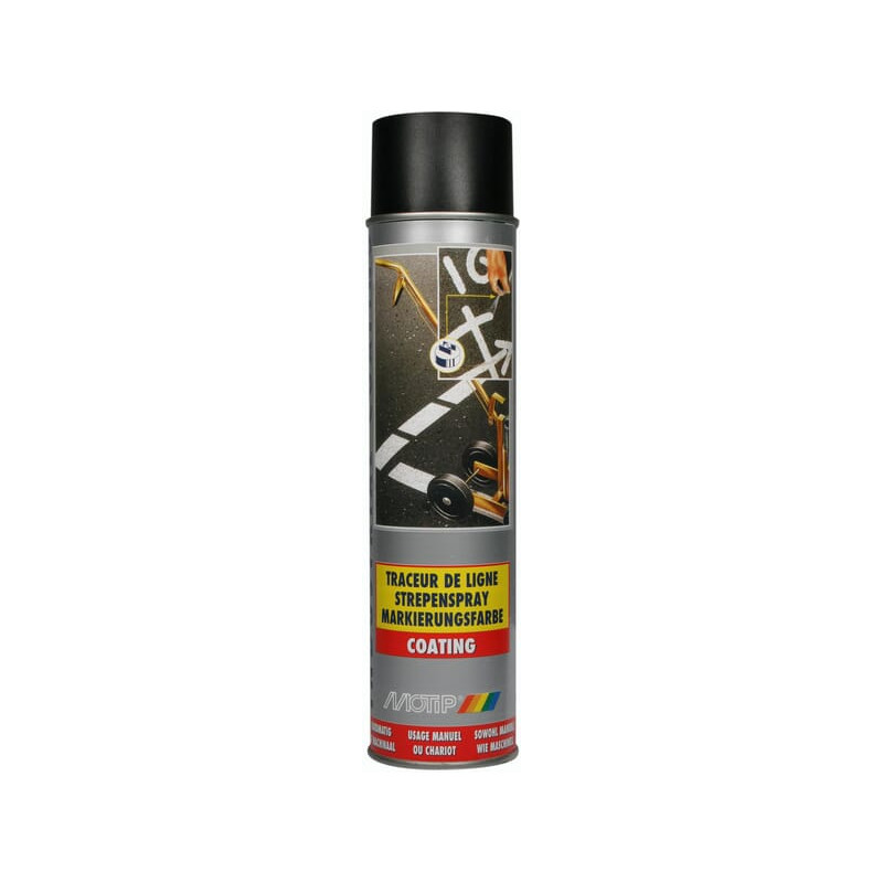 Środek do znakowania w sprayu do wózka, czarny 600 ml