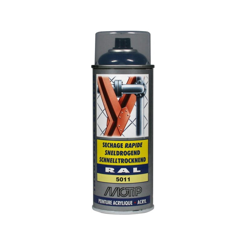 Lakier akrylowy w sprayu, RAL 5011 stalowo granatowy 400 ml