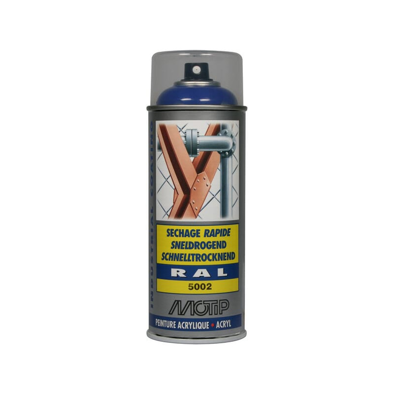 Lakier akrylowy w sprayu, RAL 5002 niebieski 400 ml
