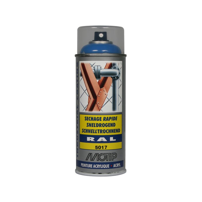 Lakier akrylowy w sprayu, RAL 5017 niebieski morski 400 ml