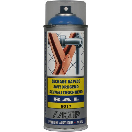 Lakier akrylowy w sprayu, RAL 5017 niebieski morski 400 ml