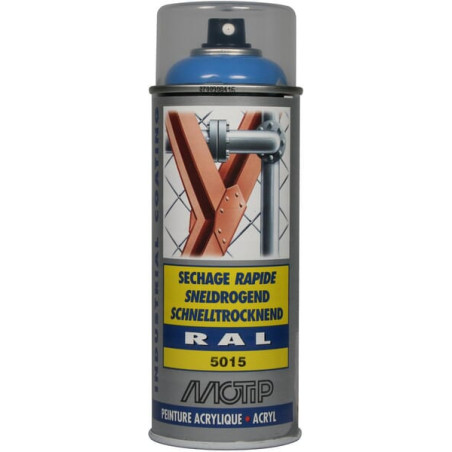 Lakier akrylowy w sprayu, RAL 5015 błękitny 400 ml