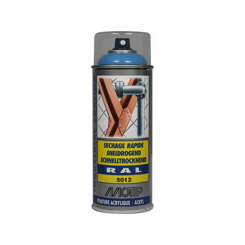 Lakier akrylowy w sprayu, RAL 5012 jasnoniebieski 400 ml