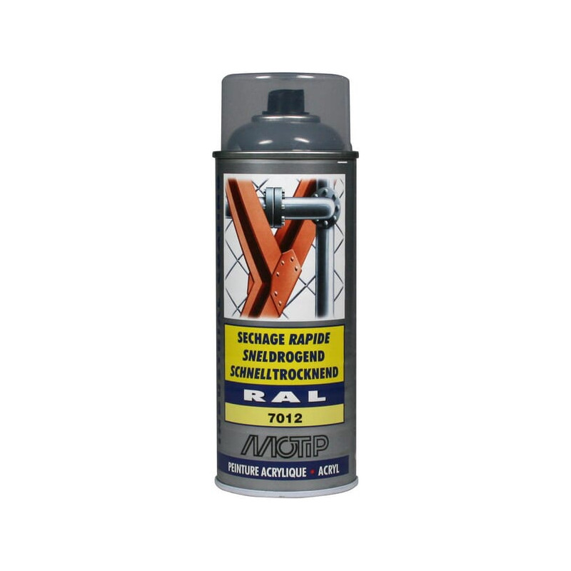 Lakier akrylowy w sprayu, RAL 7012 szary bazaltowy 400 ml