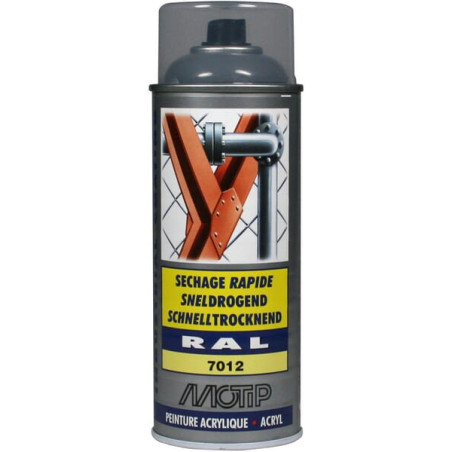 Lakier akrylowy w sprayu, RAL 7012 szary bazaltowy 400 ml
