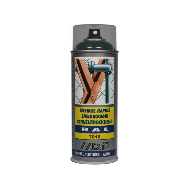 Lakier akrylowy w sprayu, RAL 7016 szary antracytowy 400 ml