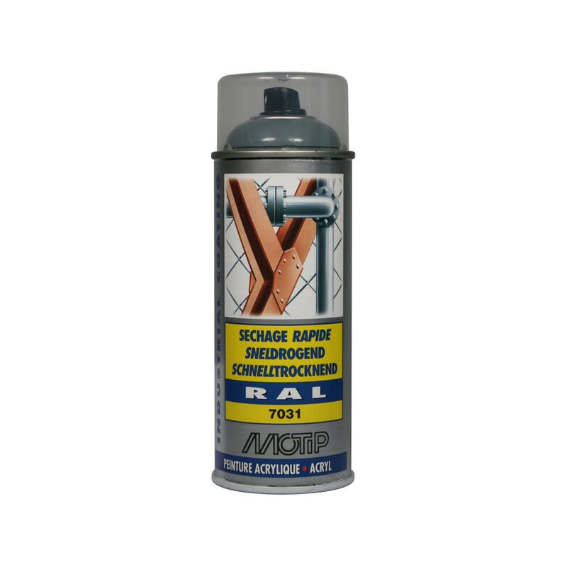 Lakier akrylowy w sprayu, RAL 7031 szaro niebieski 400 ml