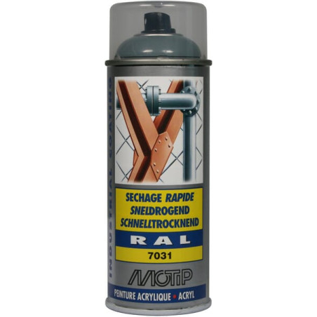 Lakier akrylowy w sprayu, RAL 7031 szaro niebieski 400 ml