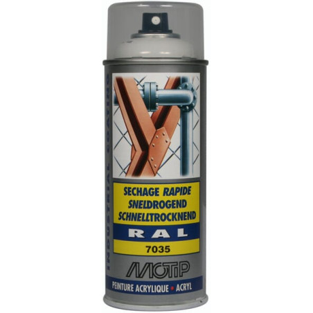 Lakier akrylowy w sprayu, RAL 7035 szary jasny 400 ml