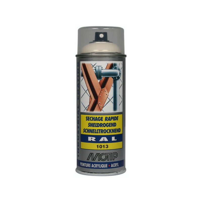 Lakier akrylowy w sprayu, RAL 1013 biały perłowy 400 ml