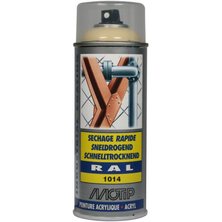 Lakier akrylowy w sprayu, RAL 1014 kość słoniowa 400 ml