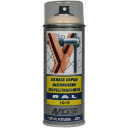 Lakier akrylowy w sprayu, RAL 1015 kość słoniowa 400 ml