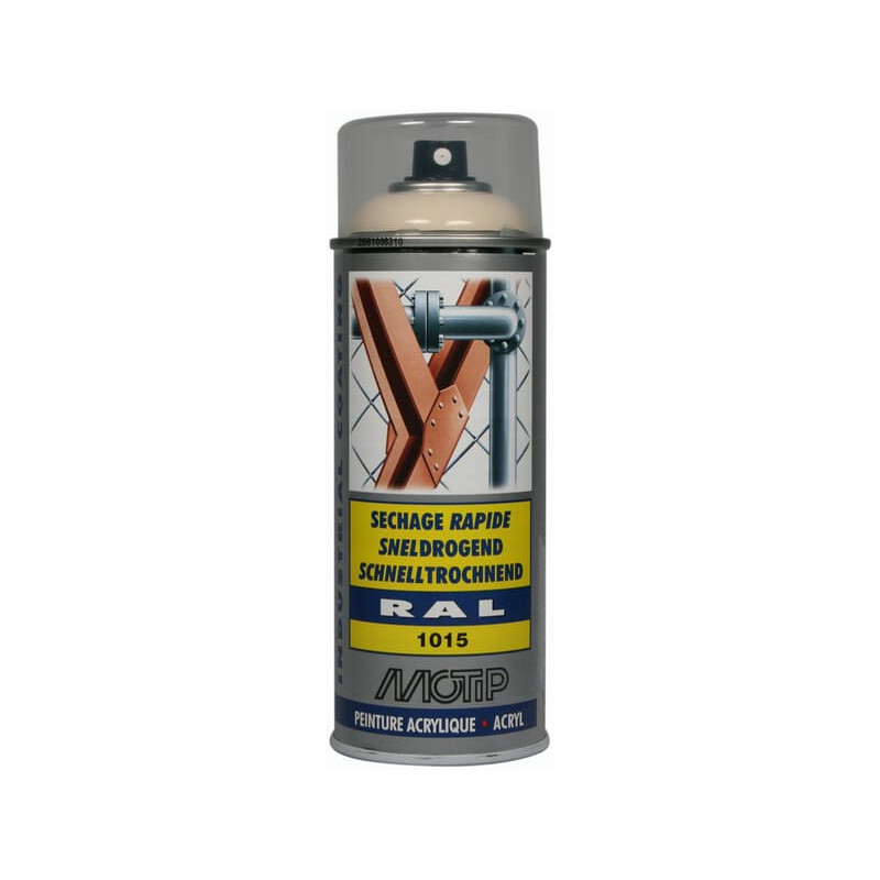 Lakier akrylowy w sprayu, RAL 1015 kość słoniowa 400 ml