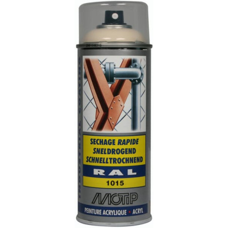 Lakier akrylowy w sprayu, RAL 1015 kość słoniowa 400 ml