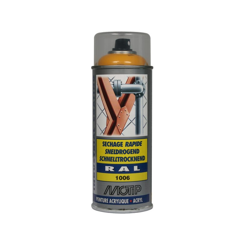 Lakier akrylowy w sprayu, RAL 1006 pomarańczowo-miodowy 400 ml