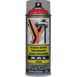 Lakier akrylowy w sprayu, RAL 3020 czerwony kubański 400 ml