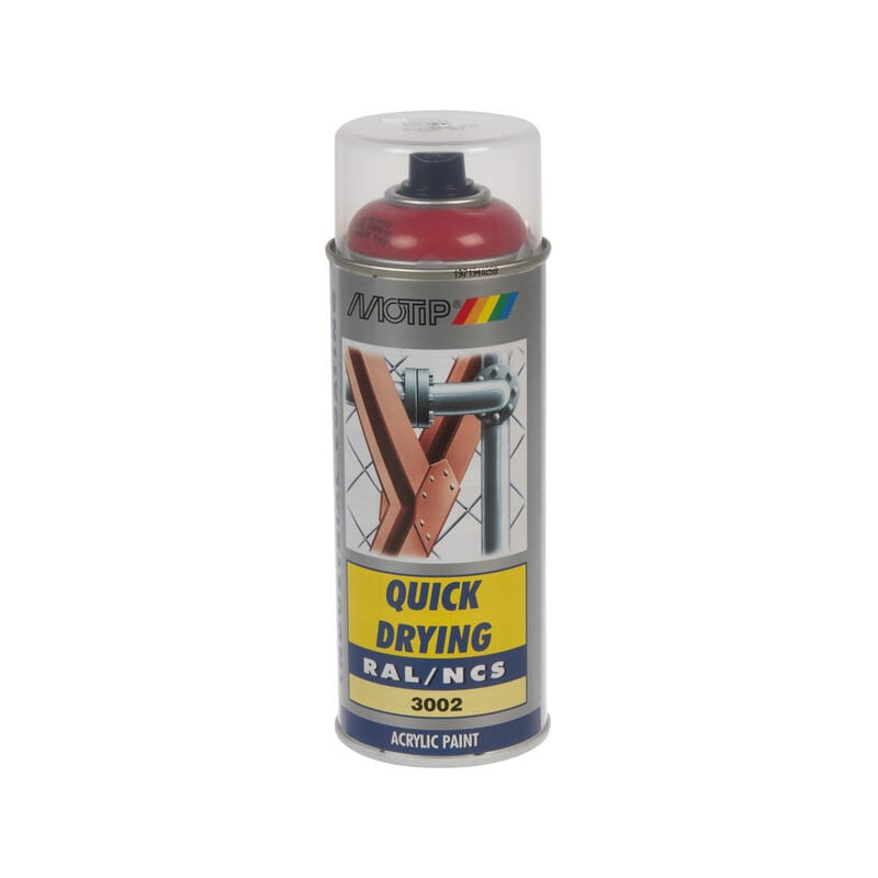 Lakier akrylowy w sprayu, RAL 3002 czerwony karminowy 400 ml