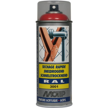 Lakier akrylowy w sprayu, RAL 3001 czerwony 400 ml