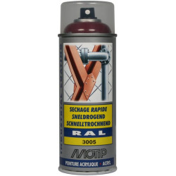 Lakier akrylowy w sprayu, RAL 3005 bordowy 400 ml