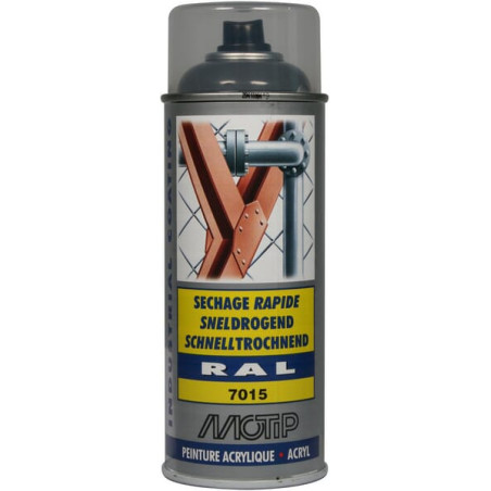 Lakier akrylowy w sprayu, RAL 7015 szary łupkowy 400 ml