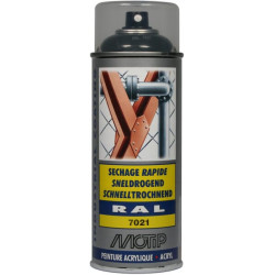 Lakier akrylowy w sprayu, RAL 7021 szary 400 ml