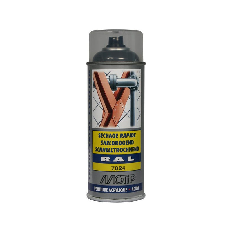 Lakier akrylowy w sprayu, RAL 7024 szary grafitowy 400 ml