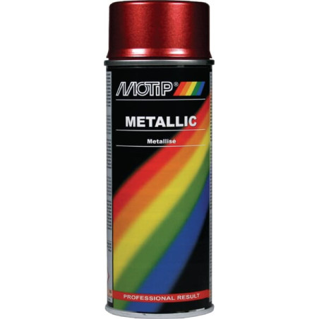 Lakier metaliczny, czerwony 400 ml