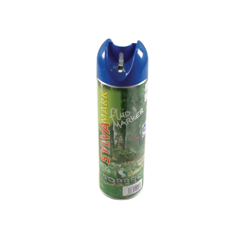 Spray znakujący do prac leśnych Fluo Marker Soppec, niebieski