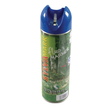 Spray znakujący do prac leśnych Fluo Marker Soppec, niebieski