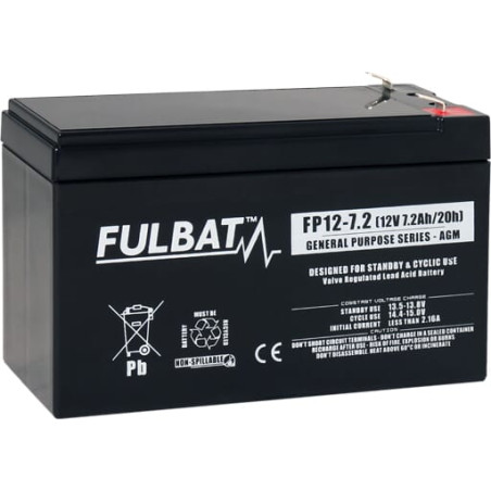 Akumulator 12V 7.2Ah AGM