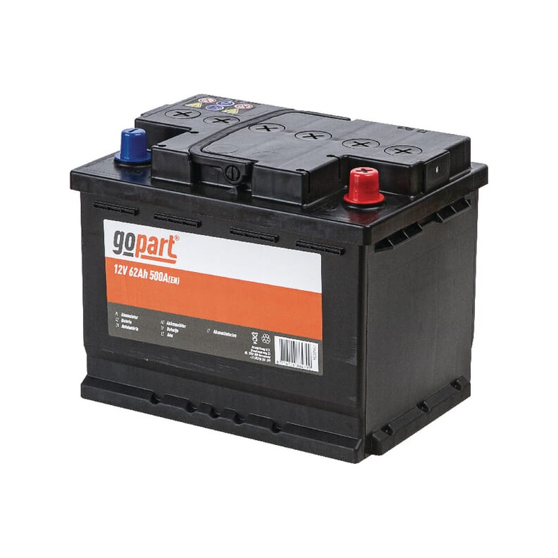 Akumulator 12V 62Ah EN 500A 242x175x190 P+ Gopart