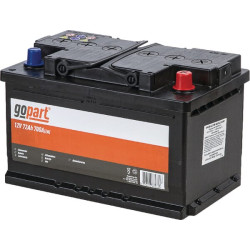 Akumulator 12V 72Ah EN 700A 278x175x175 P+ Gopart