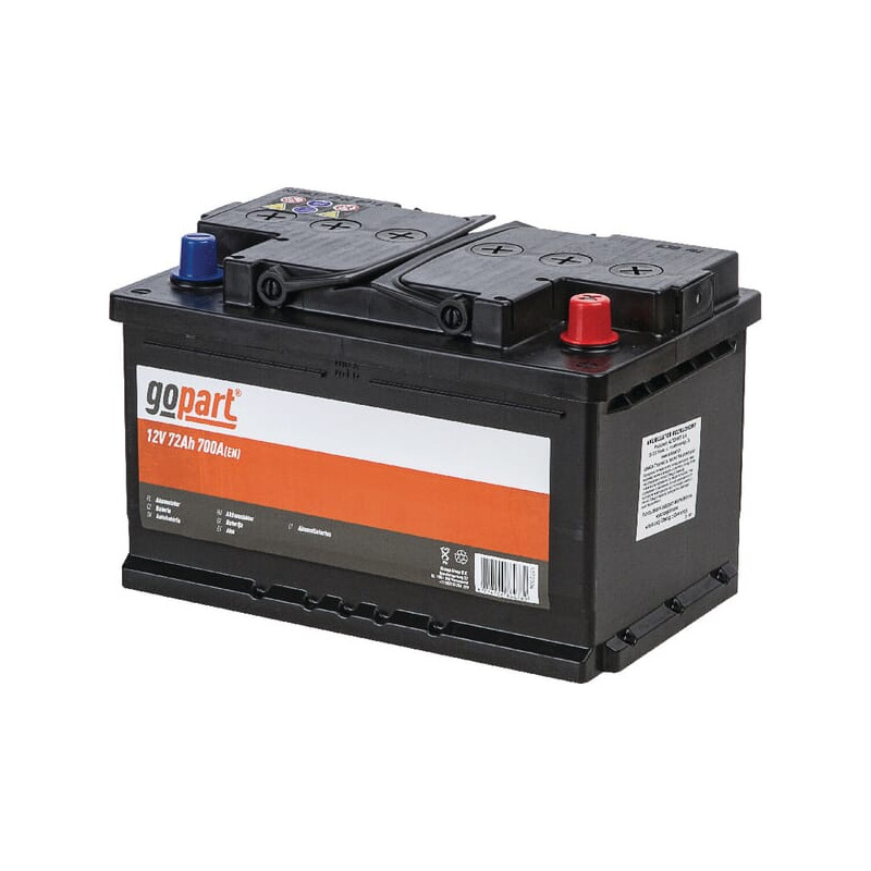 Akumulator 12V 72Ah EN 700A 278x175x175 P+ Gopart