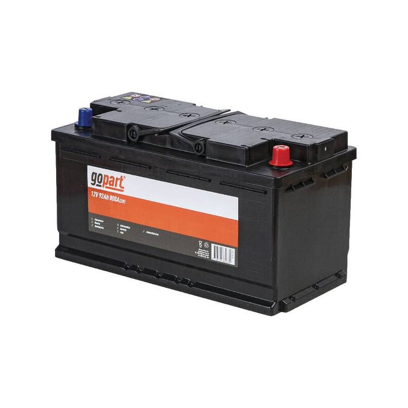 Akumulator 12V 92Ah EN 800A 353x175x190 P+ Gopart
