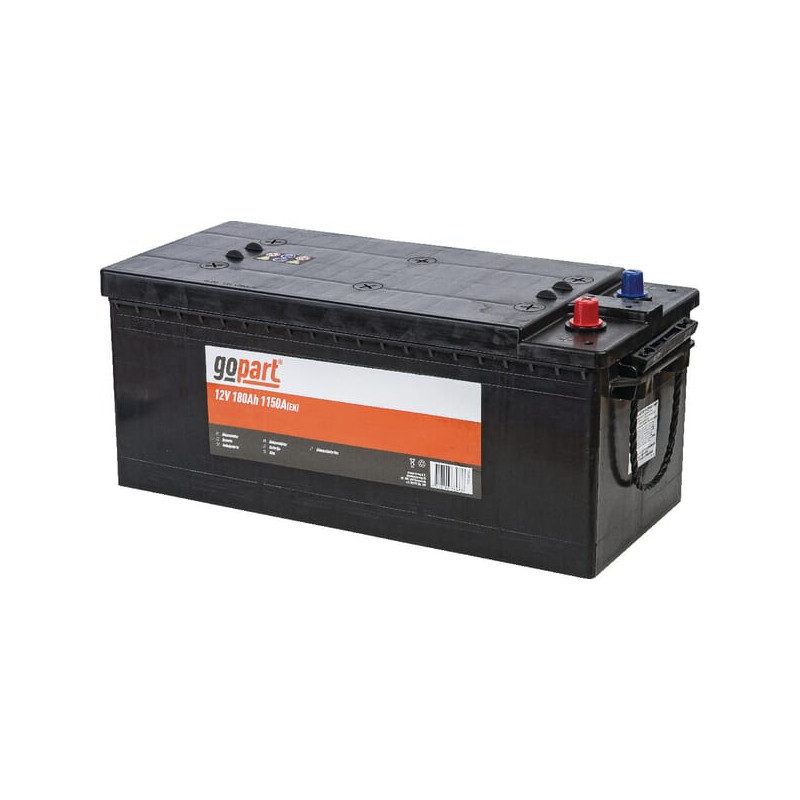 Akumulator 12V 180Ah EN 1150A 513x223x217 P+ Gopart