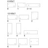 Akumulator 12V 28Ah EN 300A 195x130x180 P+ Kramp