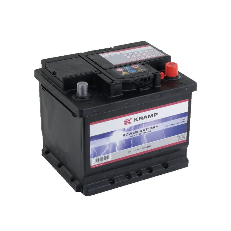 Akumulator 12V 41Ah EN 360A 207x175x175 P+ Kramp