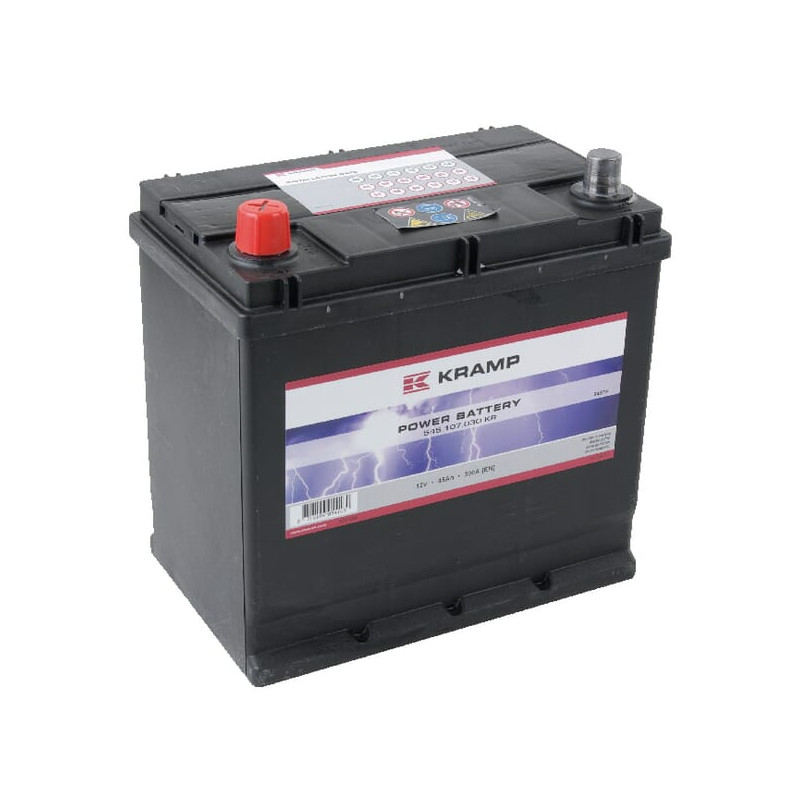 Akumulator 12V 45Ah EN 300A 219x135x225 L+ Kramp