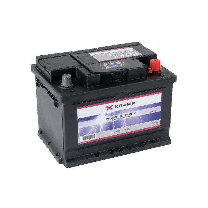 Akumulator 12V 50Ah EN 440A 242x175x175 P+ Kramp
