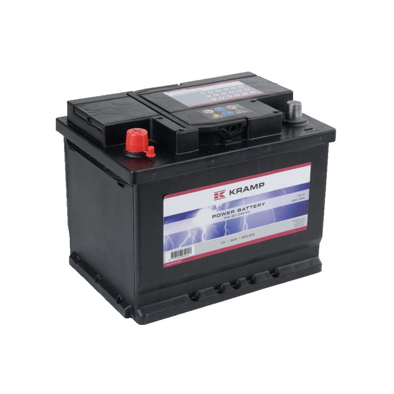 Akumulator 12V 56Ah EN 480A 242x175x190 L+ Kramp