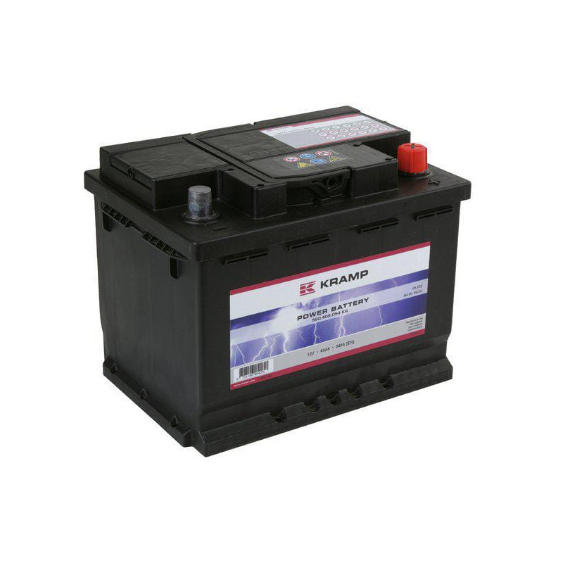 Akumulator 12V 60Ah EN 540A 242x175x190 P+ Kramp