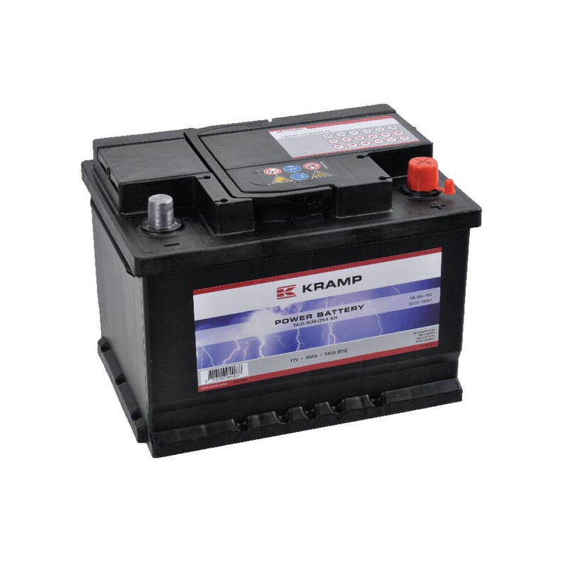 Akumulator 12V 60Ah EN 540A 242x175x175 P+ Kramp
