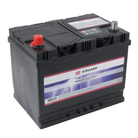 Akumulator 12V 68Ah EN 550A 261x175x220 L+ Kramp