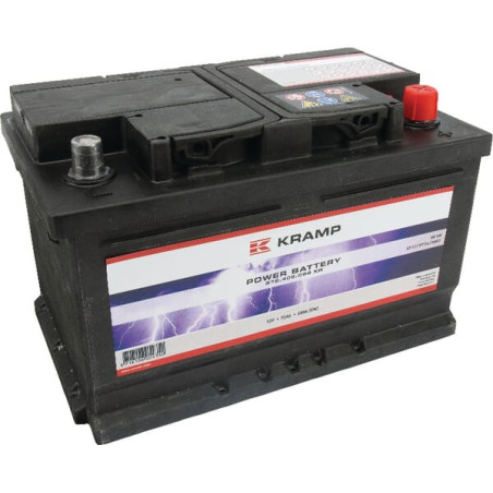 Akumulator 12V 72Ah EN 680A 278x175x175 P+ Kramp