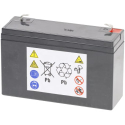 Akumulator 6V 12Ah 151x50x94 po przekątnej L+ Kramp