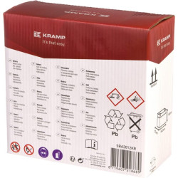Akumulator 12V 20Ah DIN 70A 181x77x167 P+ Kramp