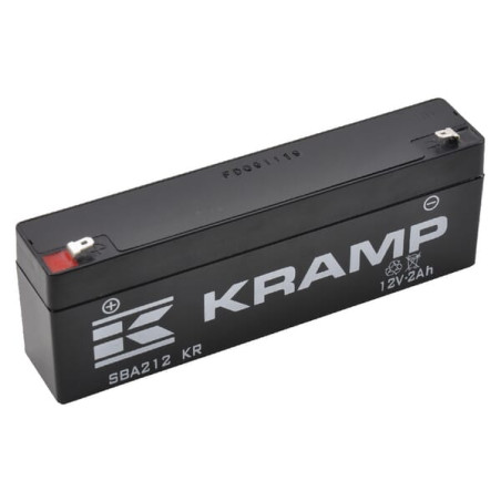 Akumulator 12V 2Ah 178x34x64 L+ Kramp