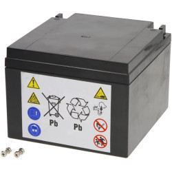Akumulator 12V 24Ah 166x175x125 P+ Kramp